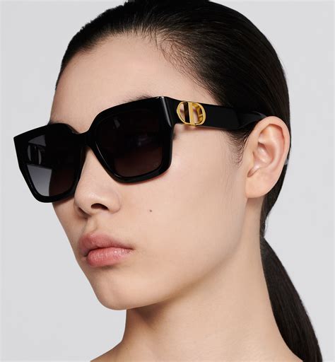 christian dior sunglasses 2023|30Montaigne S8U Black Square Sunglasses .